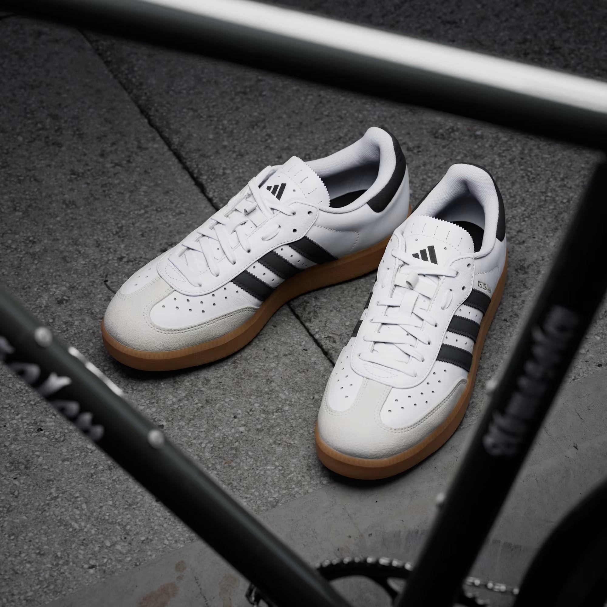 Adidas Velosamba Leather shoes - White black