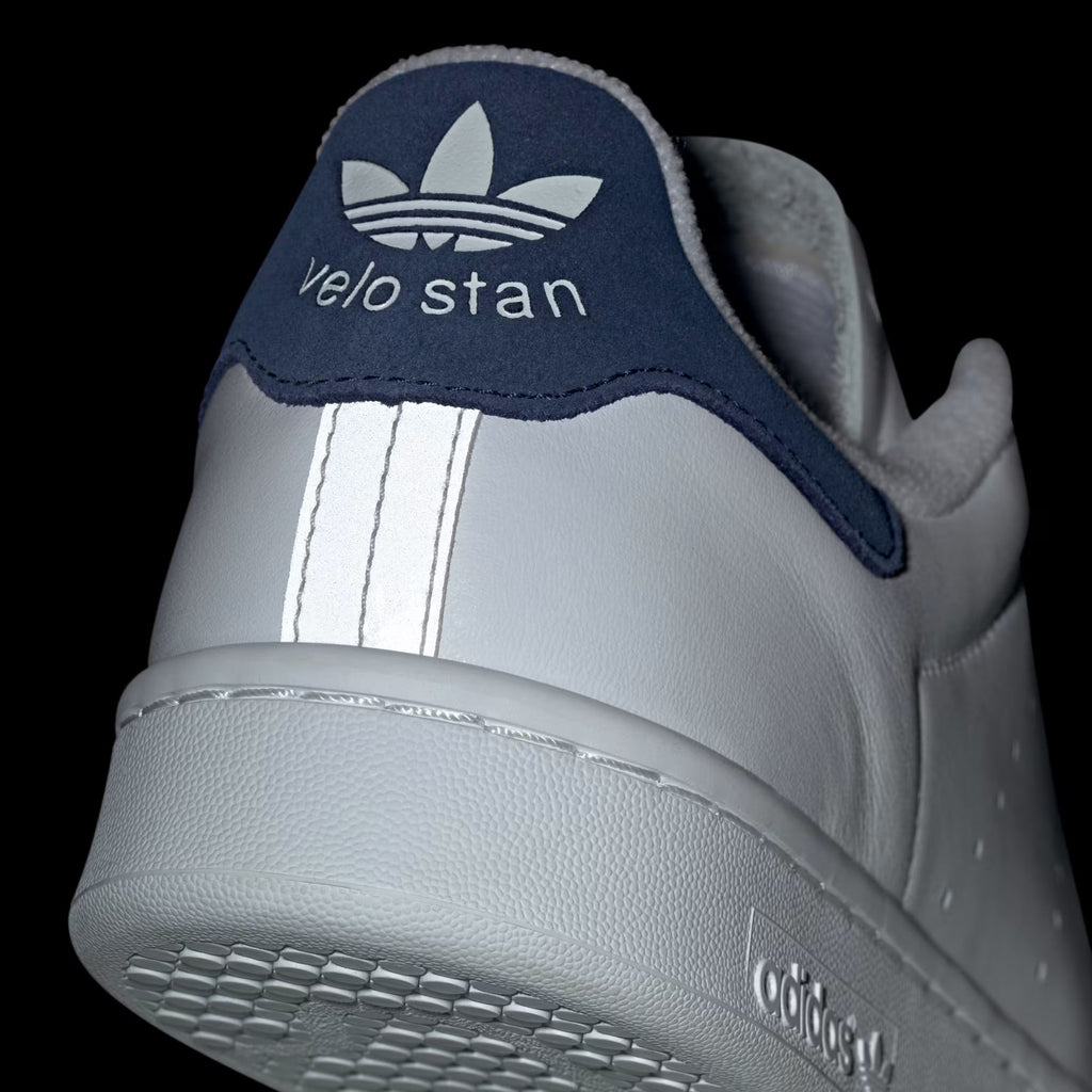 Adidas Velostan Smith Shoes - White blue
