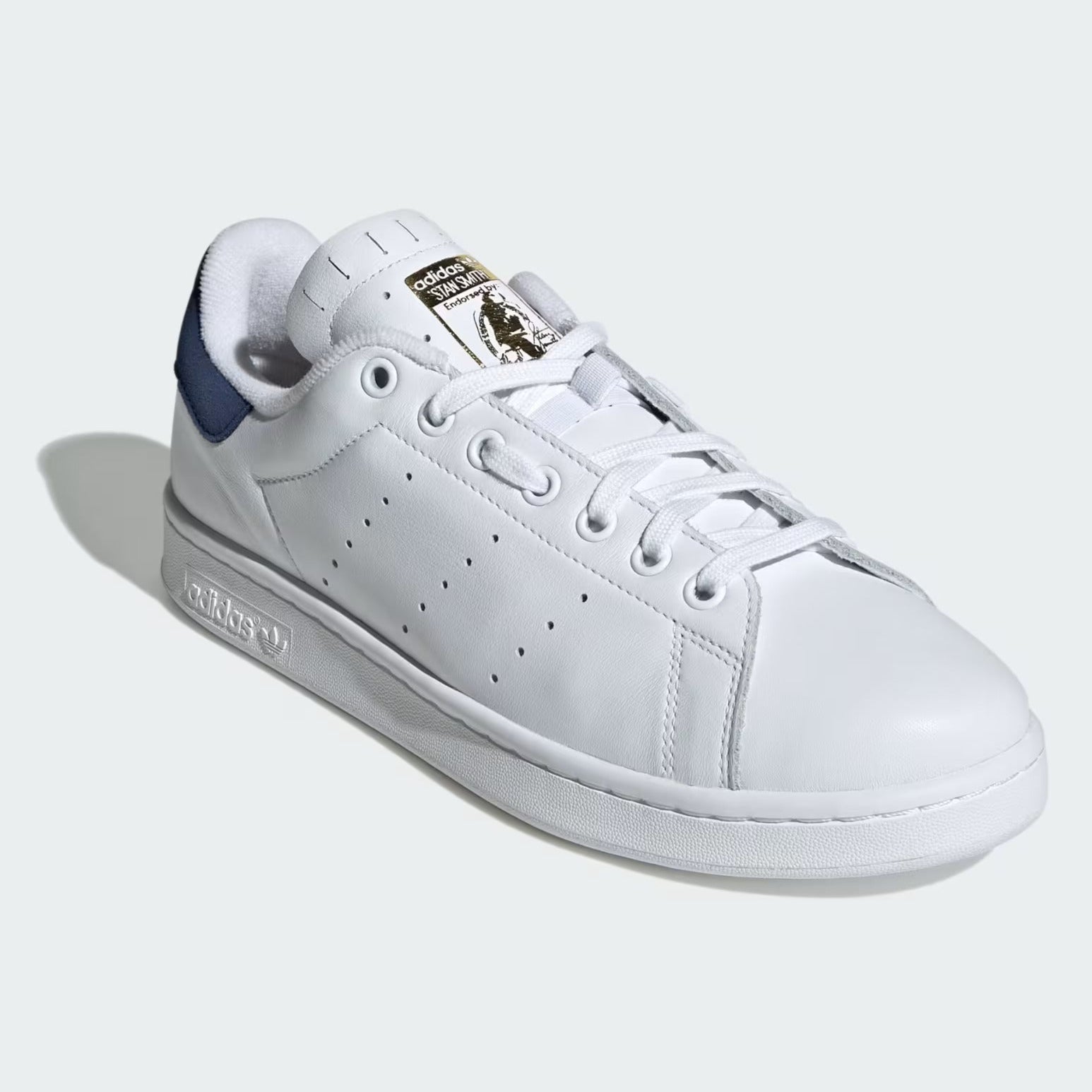 Adidas Velostan Smith Shoes - White blue