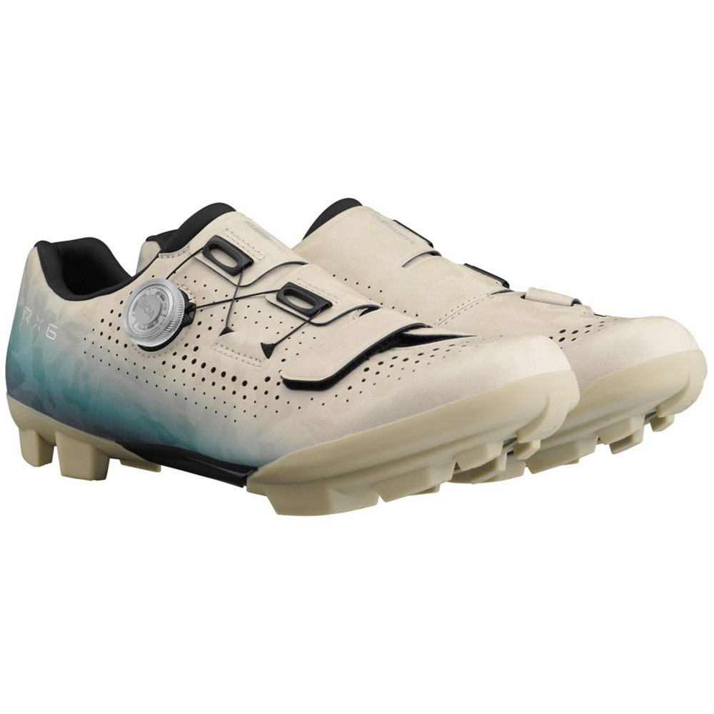 Shimano RX600 shoes - Brown blue