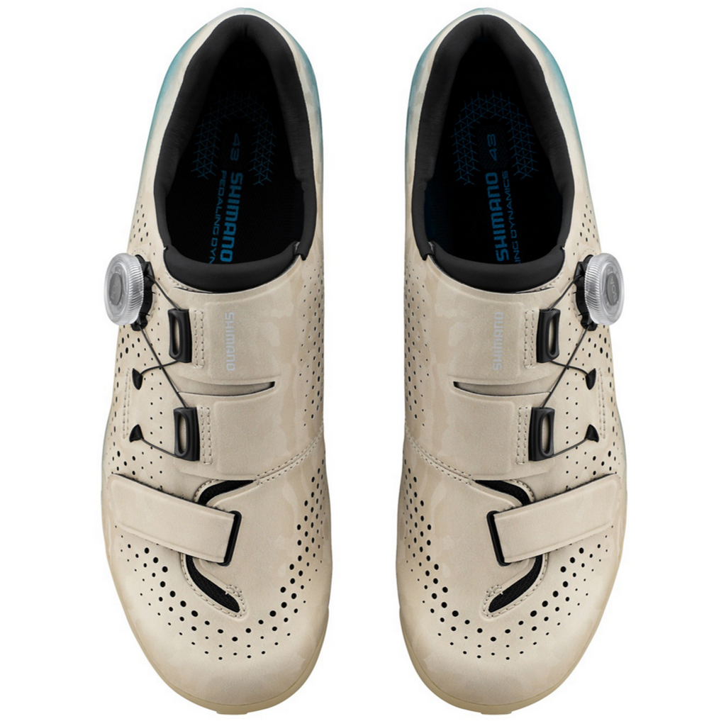 Shimano RX600 shoes - Brown blue