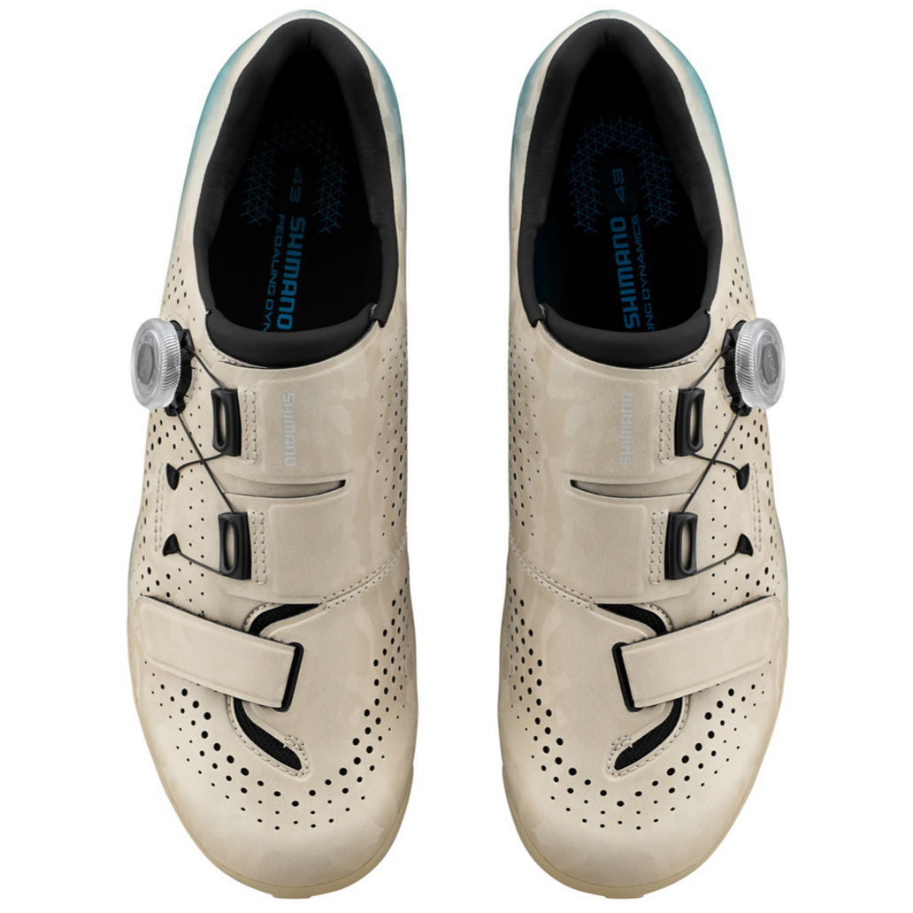 Shimano RX600 shoes - Brown blue