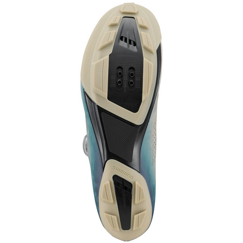 Shimano RX600 shoes - Brown blue
