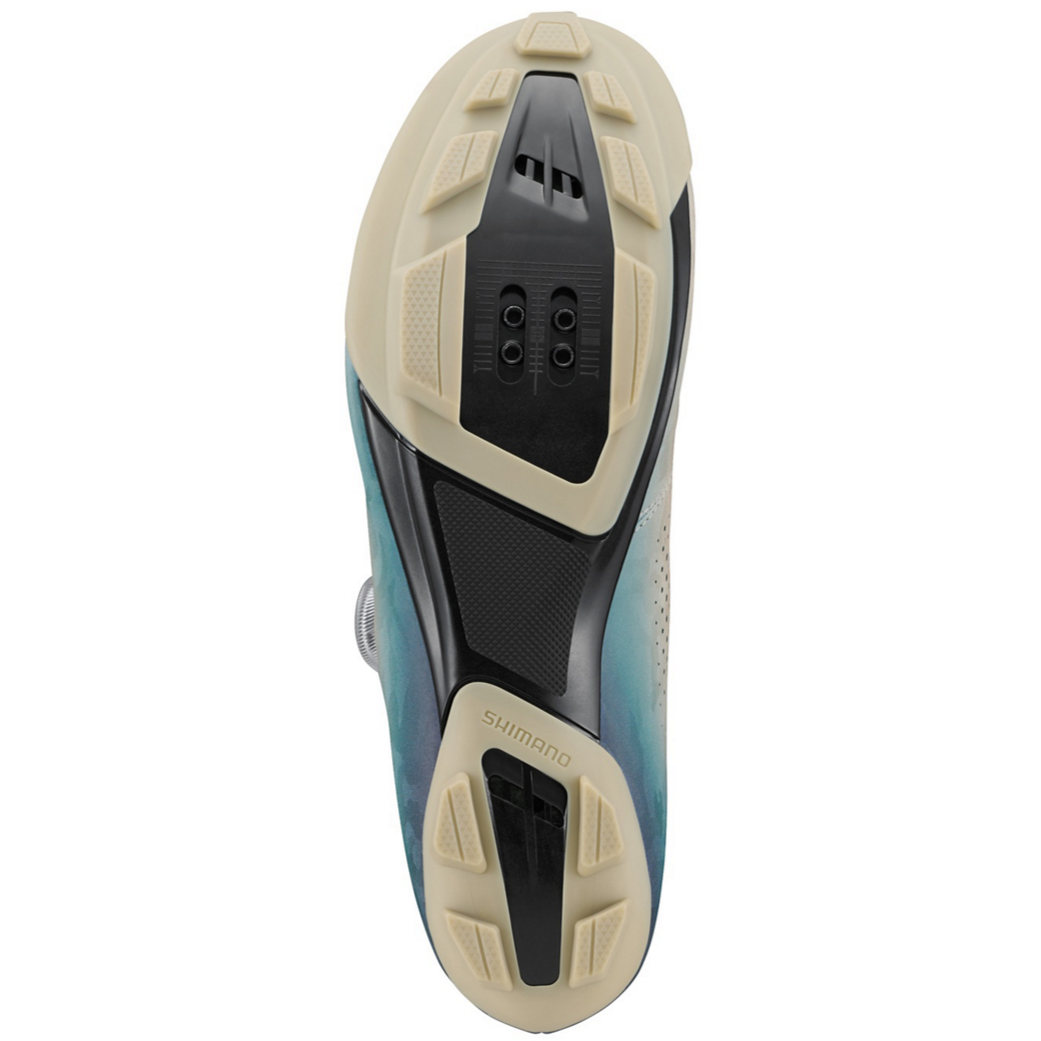 Shimano RX600 shoes - Brown blue