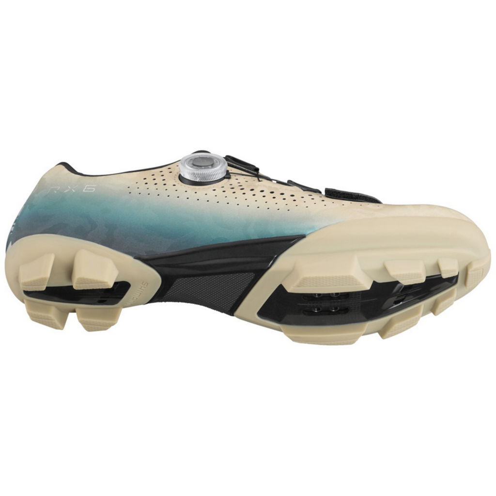 Shimano RX600 shoes - Brown blue