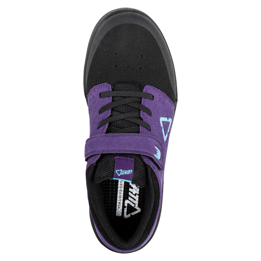 Leatt Flat 2.0 Kids shoes - Purple