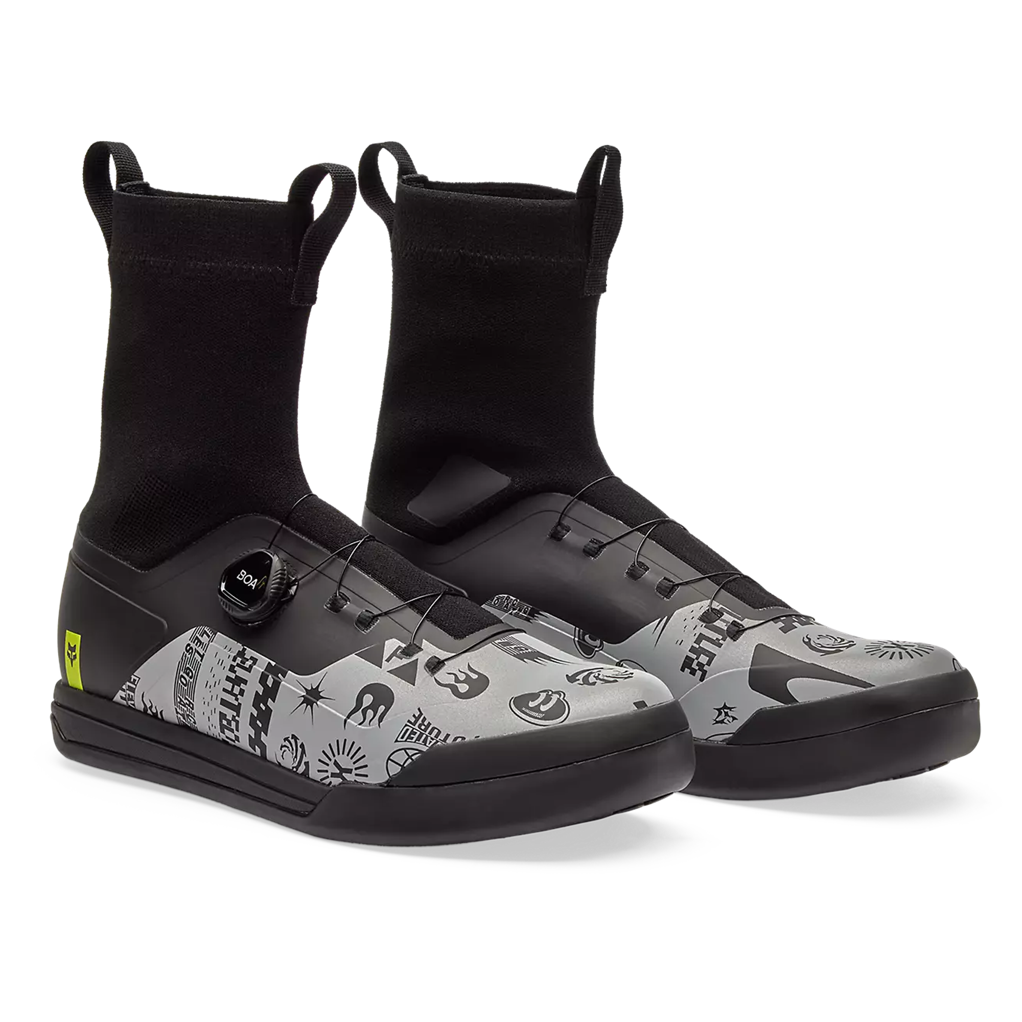Fox Union BOA All Weather Clipless MTB Lunar - Black