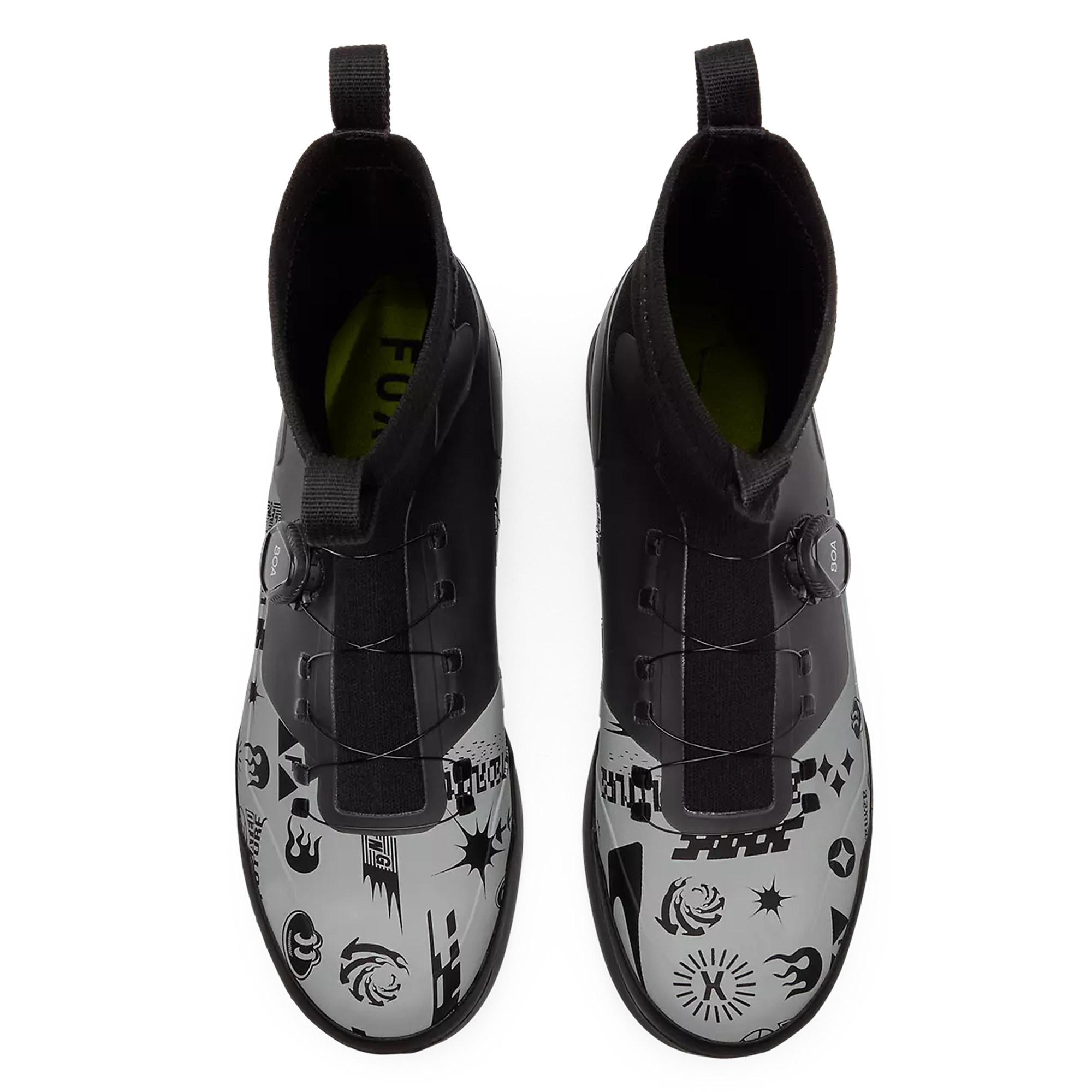 Fox Union BOA All Weather Clipless MTB Lunar - Black