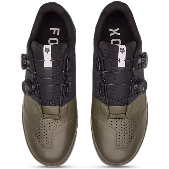 Fox Union Boa Clipless mtb shoes - Green