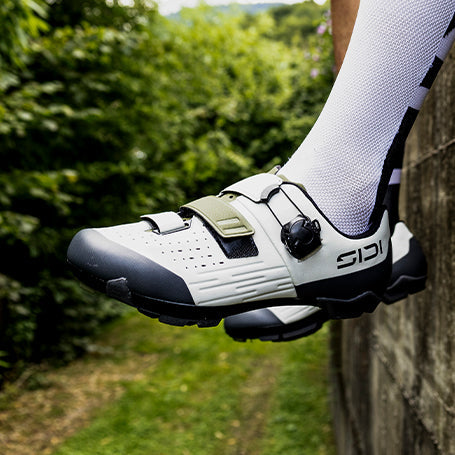 Sidi Silvis XC mtb shoes - White green