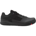 Crank Brothers Mallet Lace shoes - Black red