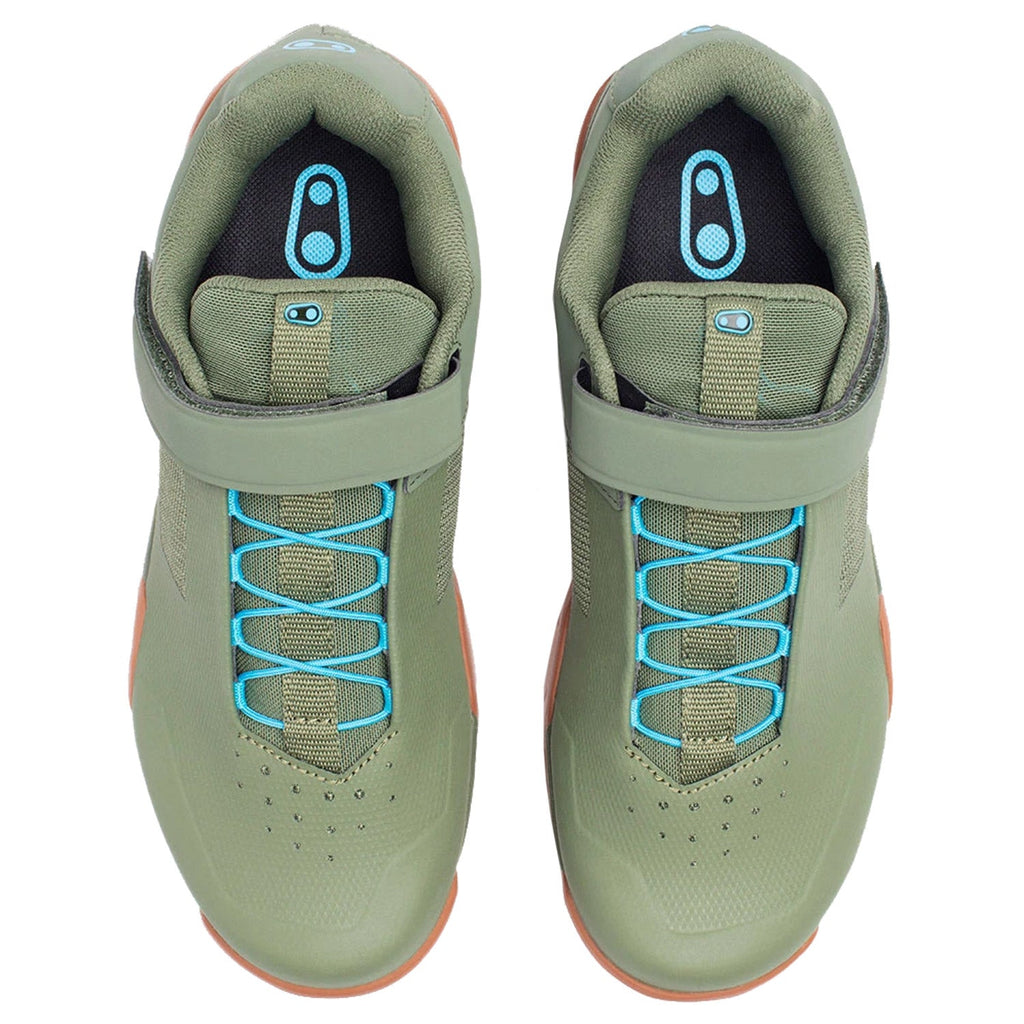 Crank Brothers Mallet E Speedlace Strap shoes - Green