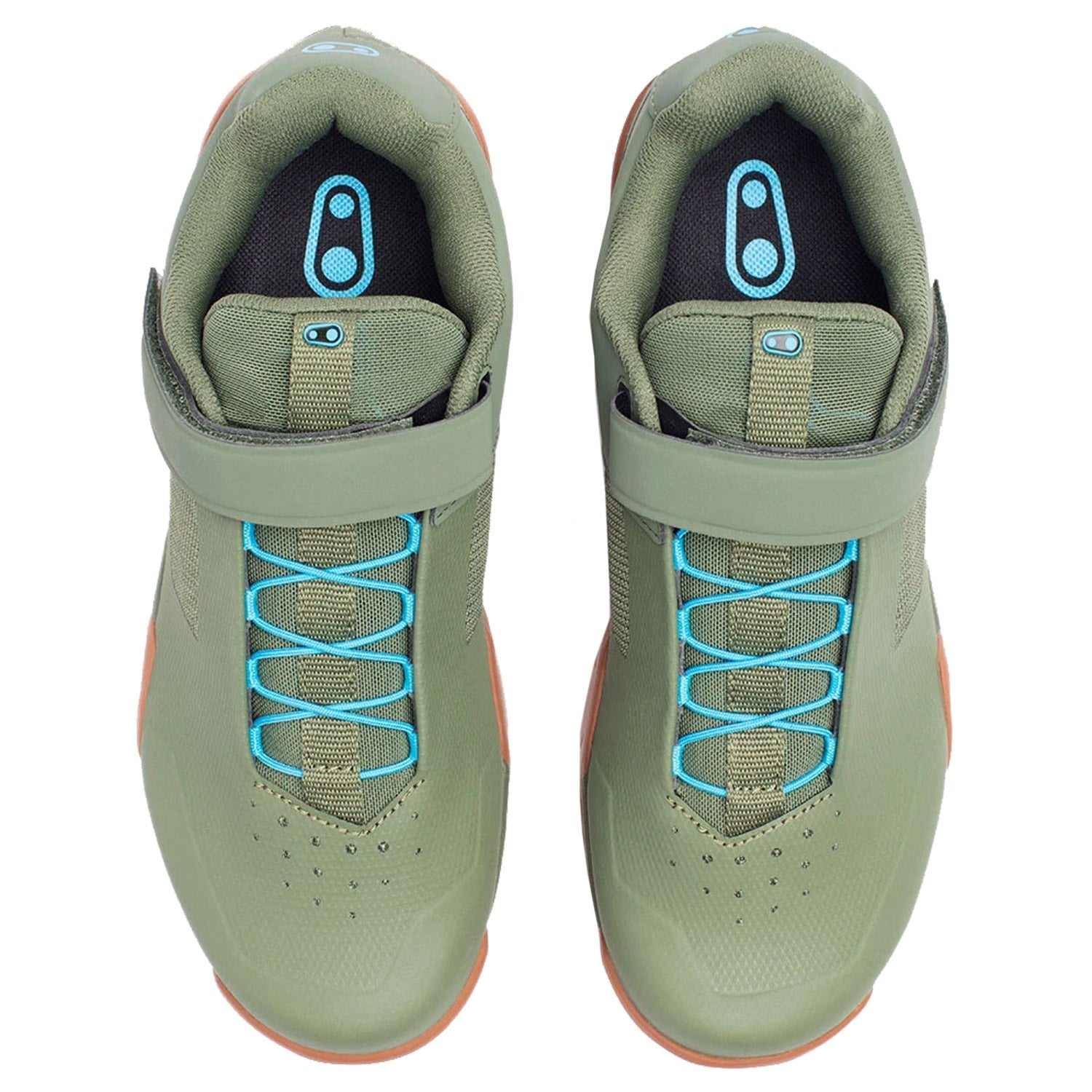 Crank Brothers Mallet E Speedlace Strap shoes - Green
