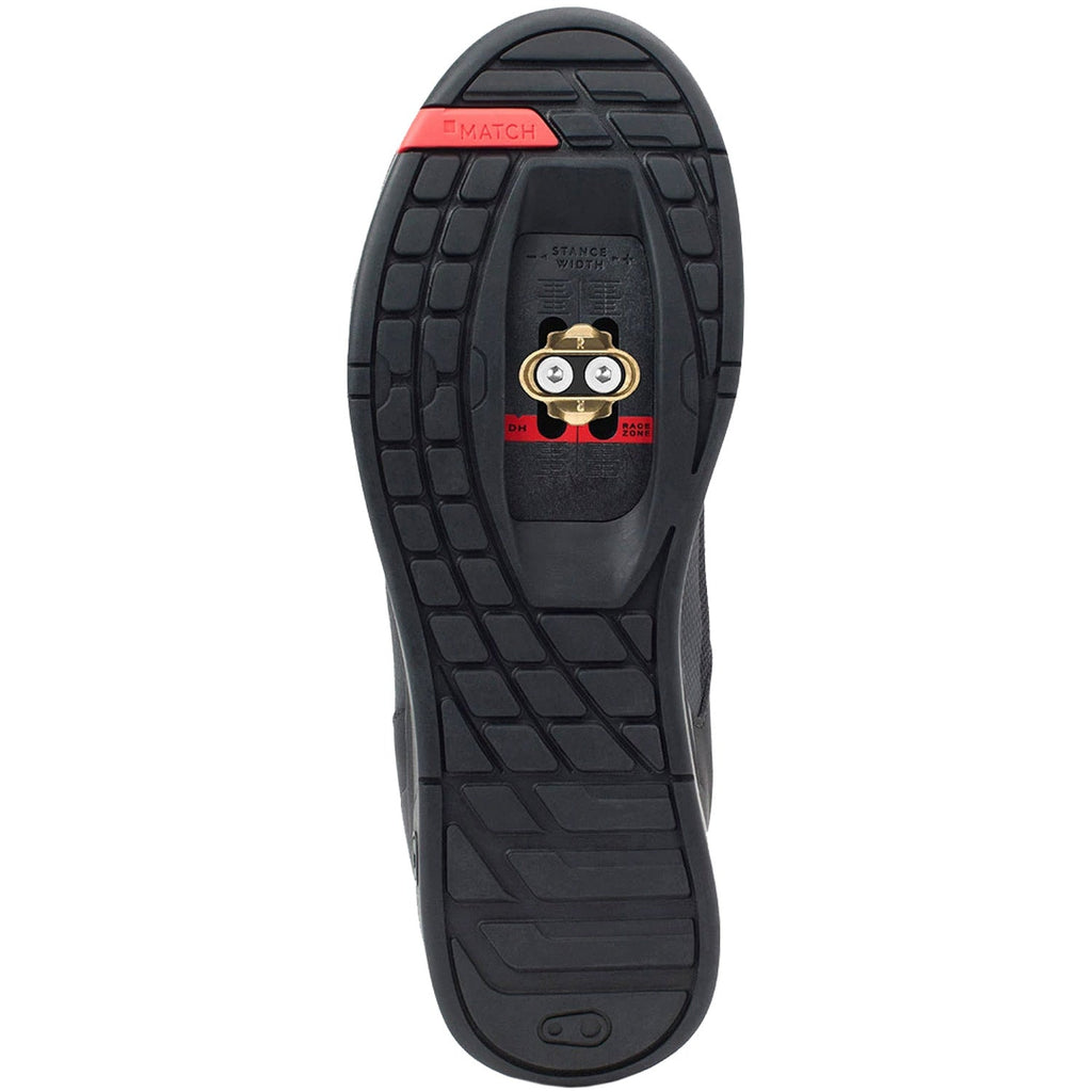 Crank Brothers Mallet Lace shoes - Black red