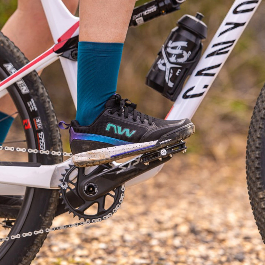 Northwave Clan 2 women mtb shoes - Black blue