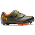 Northwave Origin Junior MTB shoes - Green orange