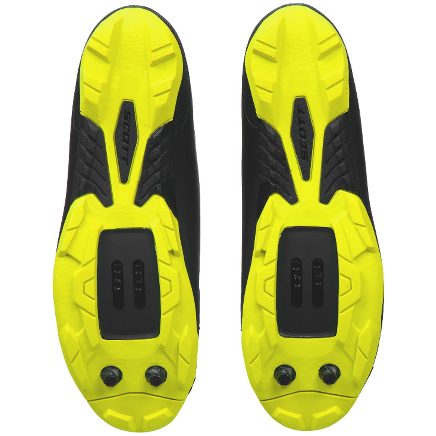 Scott mtb Comp Boa shoes - Black yellow
