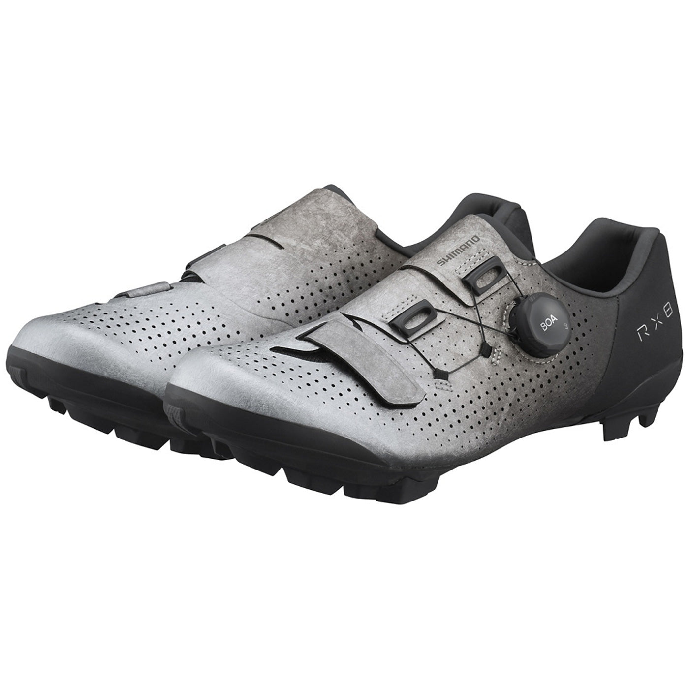 Shimano RX801 mtb shoes - Silver