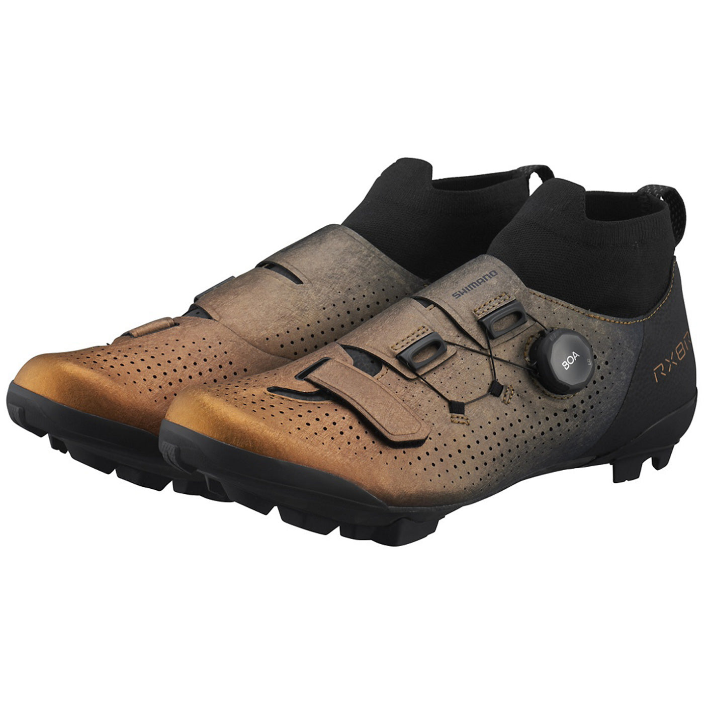 Shimano RX801R mtb shoes - Orange