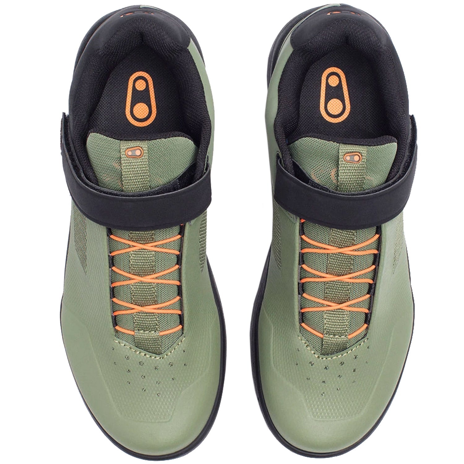 Crank Brothers Stamp Speedlace Strap Flat shoes - Green